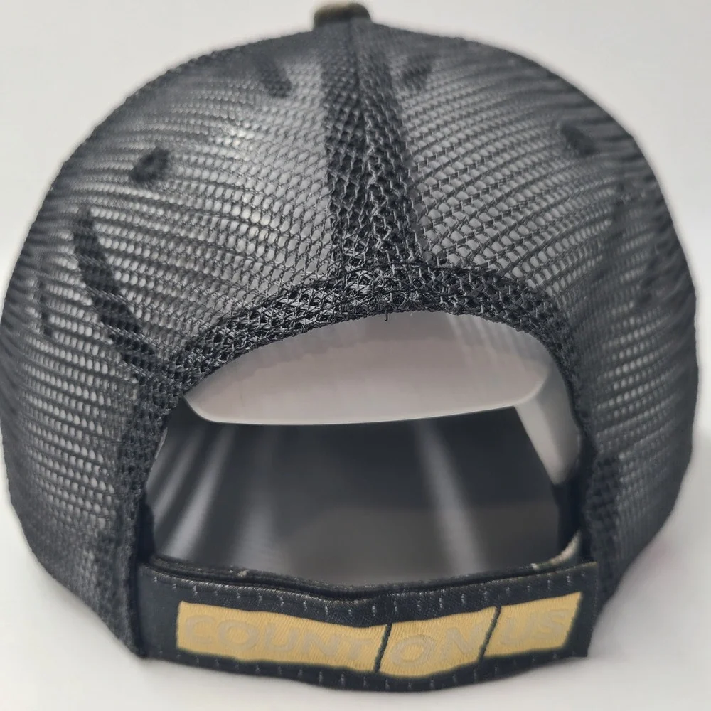 FleetPride Hat Adjustable Trucker Mesh Camo Black Firestone Trucks Parts Men‎